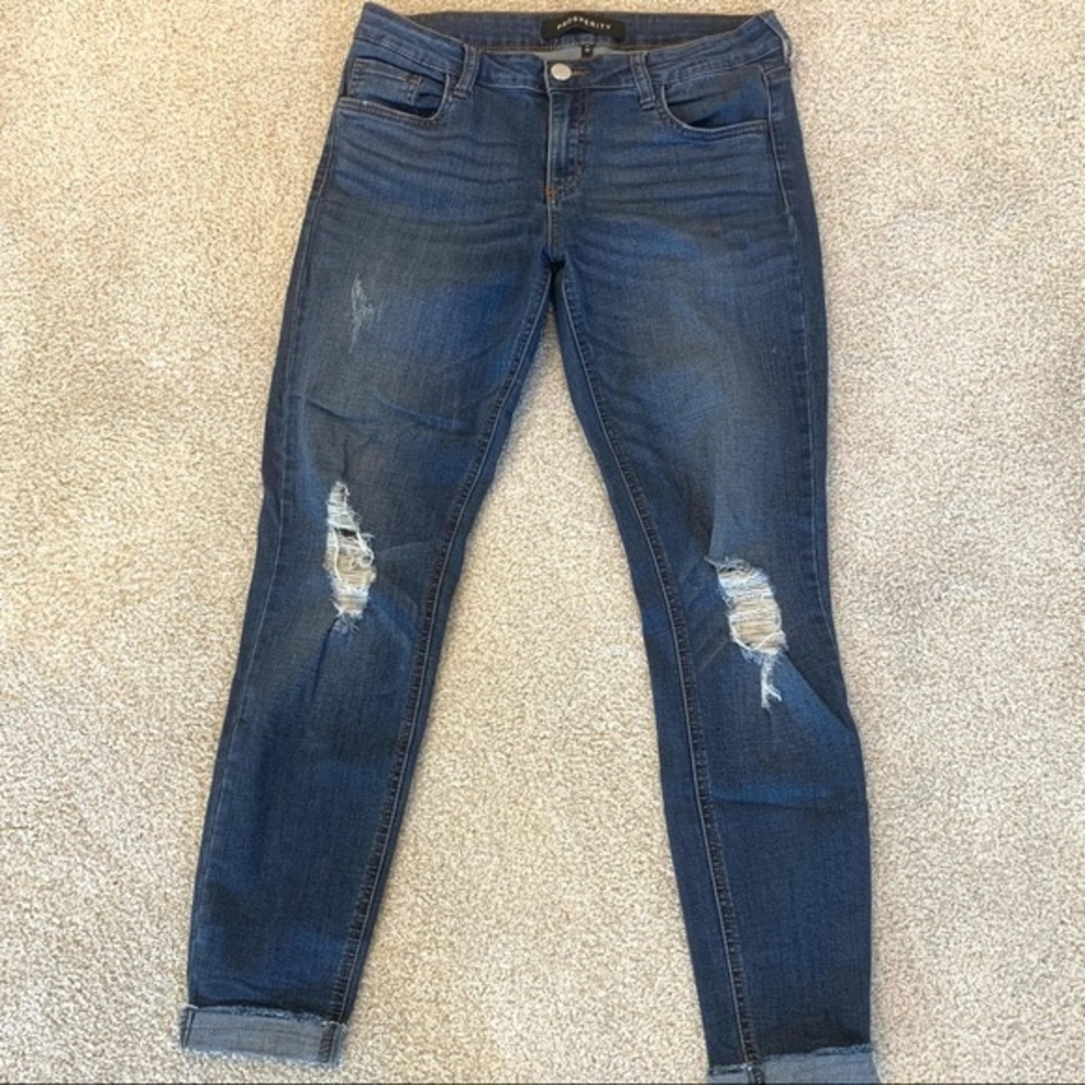 Prosperity Distressed Ankle Jeans 29‎